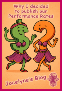 Published Rates for Bellydancers in Ottawa