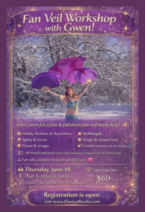 Fan Veil Bellydance Workshop